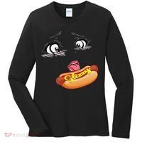 Anime Girl Ahegao Glizzy Hotdog Women's Long Sleeve Shirt thumb 0