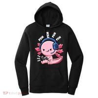 Axolotl Gaming Anime Video Game Pew Gamer Great Gift Women's Hoodie thumb 0