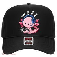 Axolotl Gaming Anime Video Game Pew Gamer Great Gift Hat thumb 0