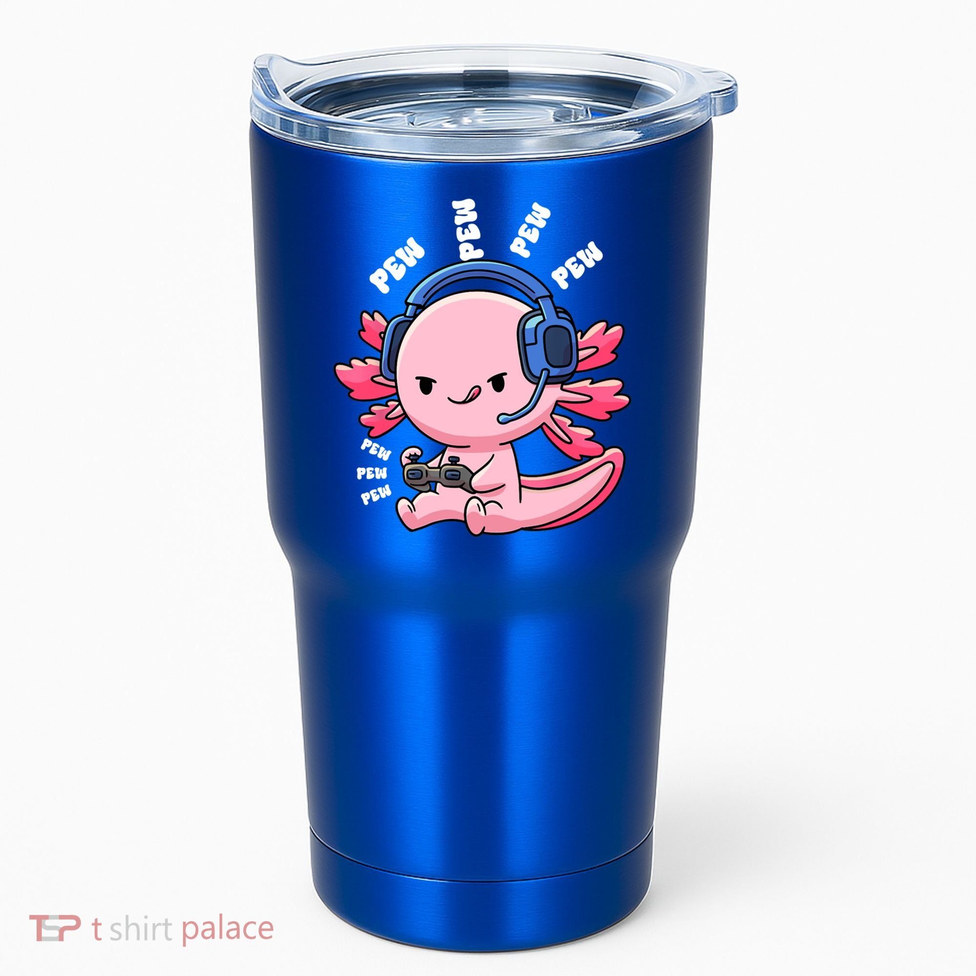 Axolotl Gaming Anime Video Game Pew Gamer Great Gift Tumbler