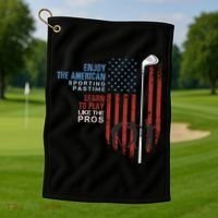 American Golf Golf Towel thumb 1