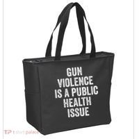 Anti Gun Awareness Enough End Gun Violence Tote Bag thumb 2