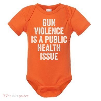 Anti Gun Awareness Enough End Gun Violence Baby Bodysuit