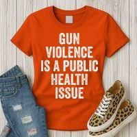 Anti Gun Awareness Enough End Gun Violence Women's T-Shirt thumb 3