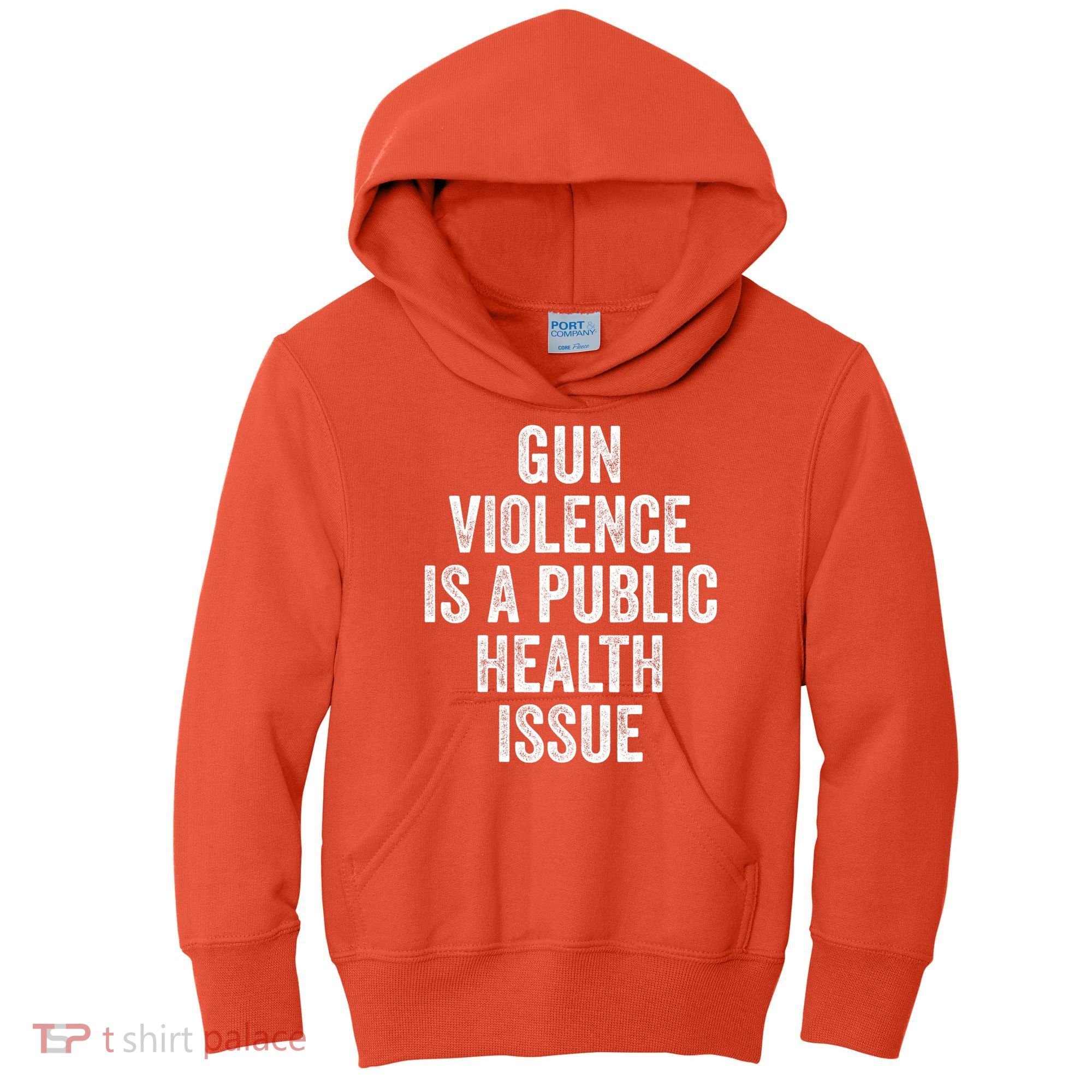 Anti Gun Awareness Enough End Gun Violence Kids Hoodie