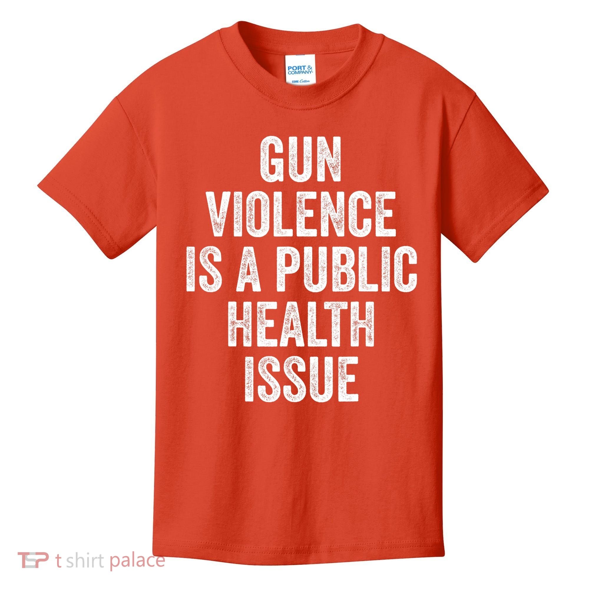 Anti Gun Awareness Enough End Gun Violence Kids T-Shirt