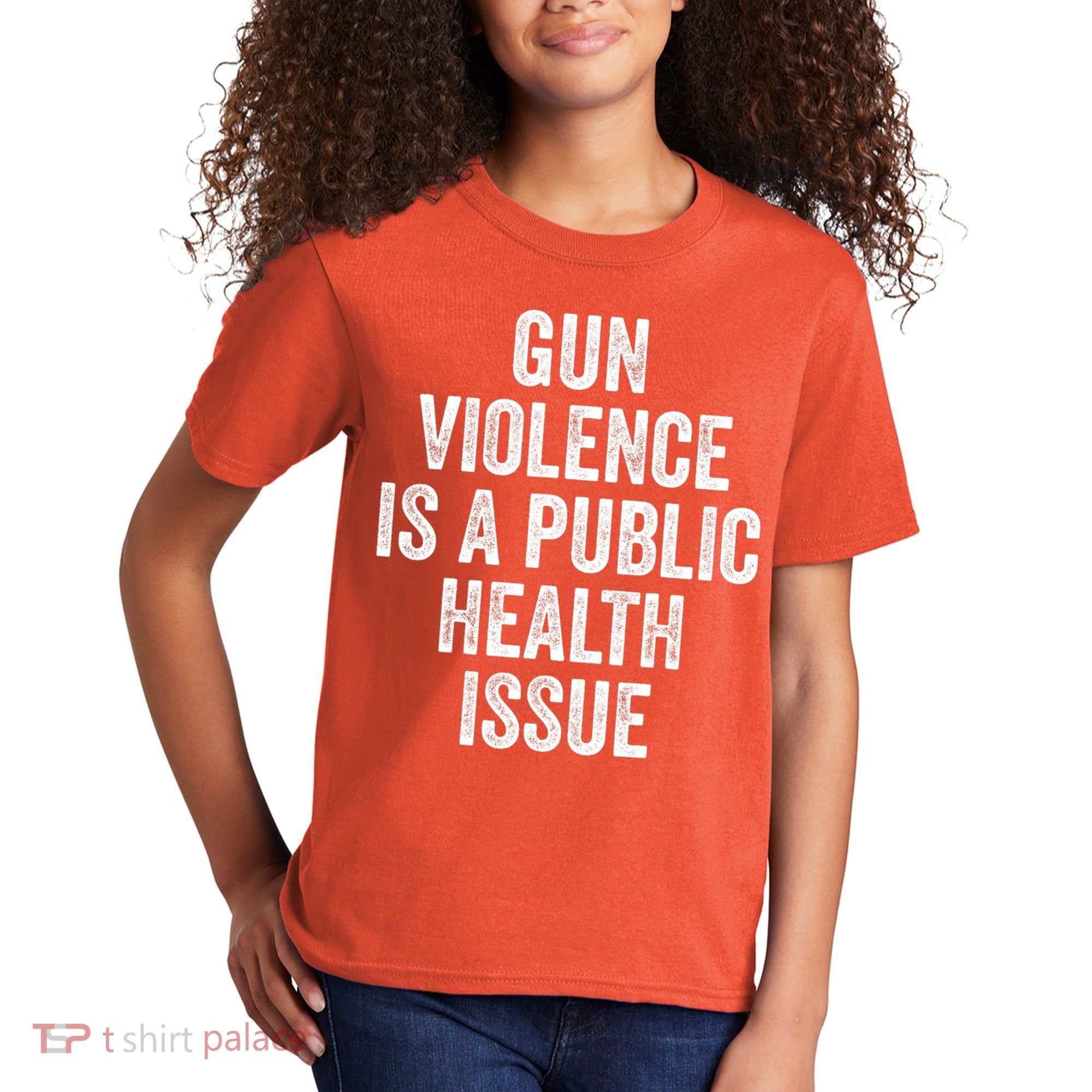 Anti Gun Awareness Enough End Gun Violence Kids T-Shirt