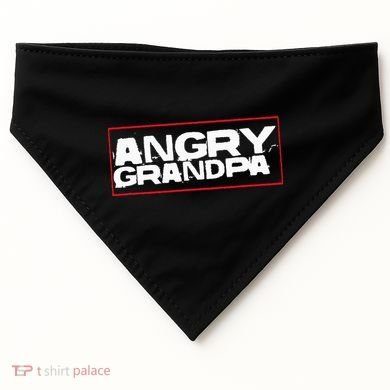 Angry Grandpa USA-Made Doggie Bandana