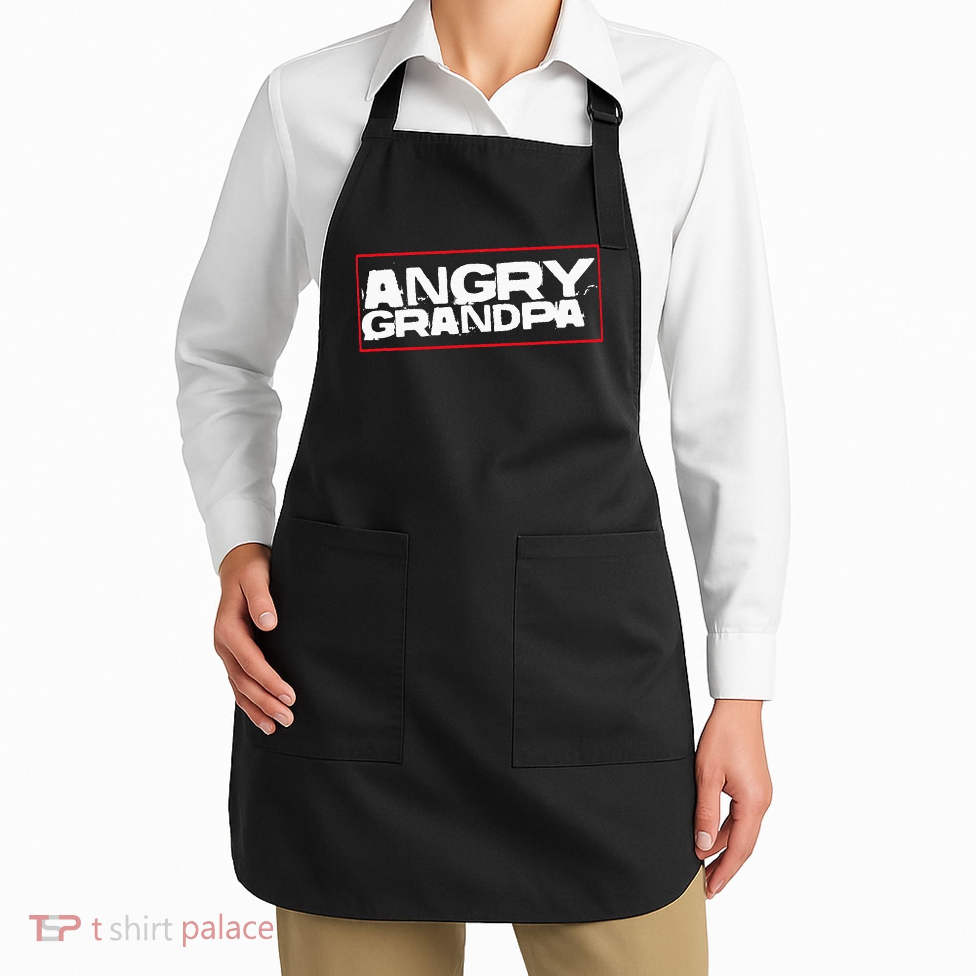 Angry Grandpa Apron