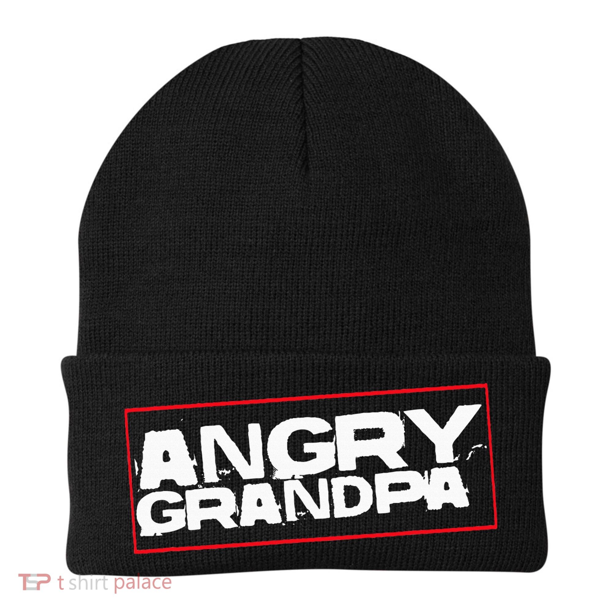 Angry Grandpa Beanie