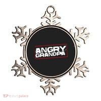 Angry Grandpa Ornament thumb 0