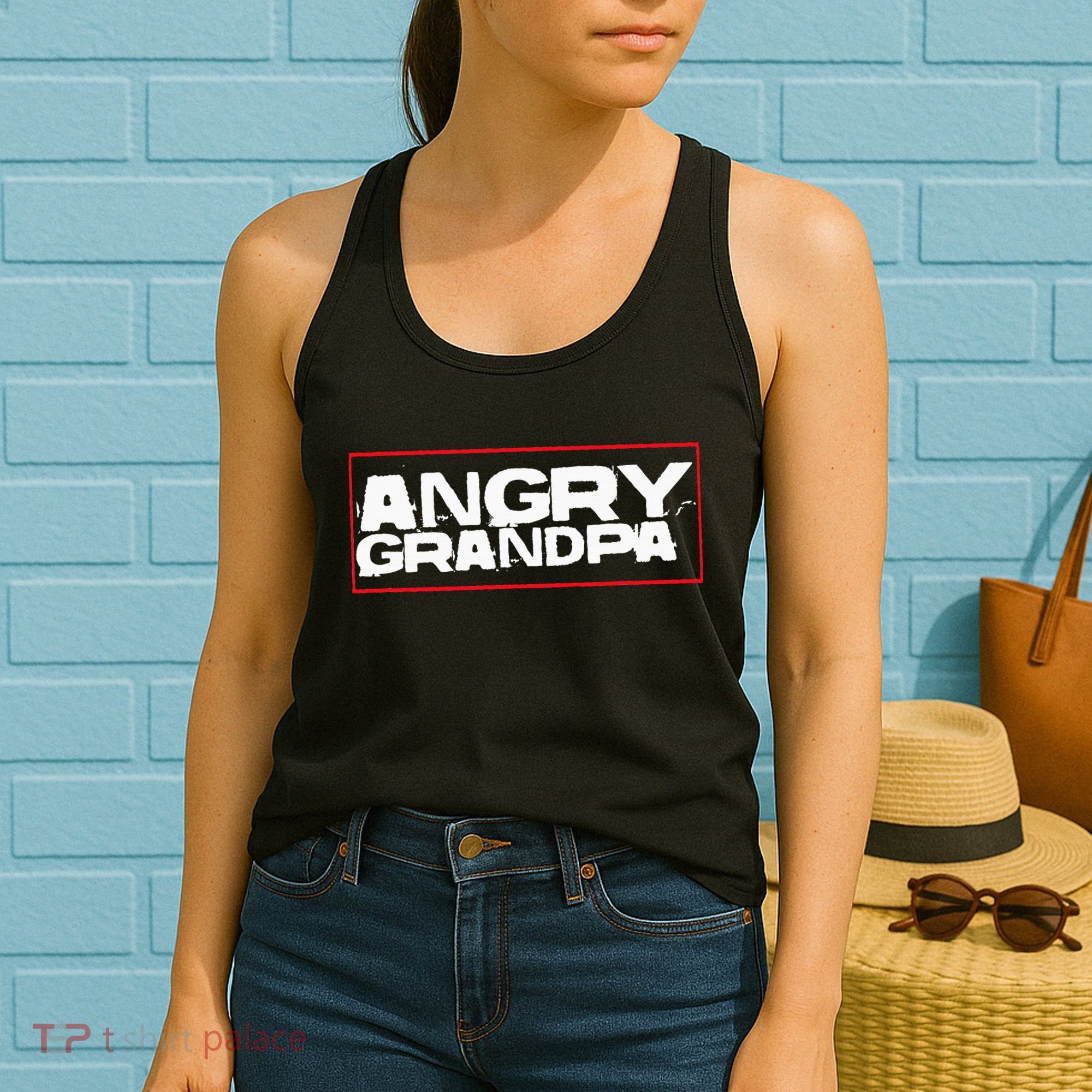 Angry Grandpa Women's Tank Top