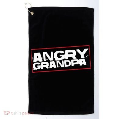 Angry Grandpa Golf Towel