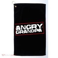 Angry Grandpa Golf Towel thumb 0