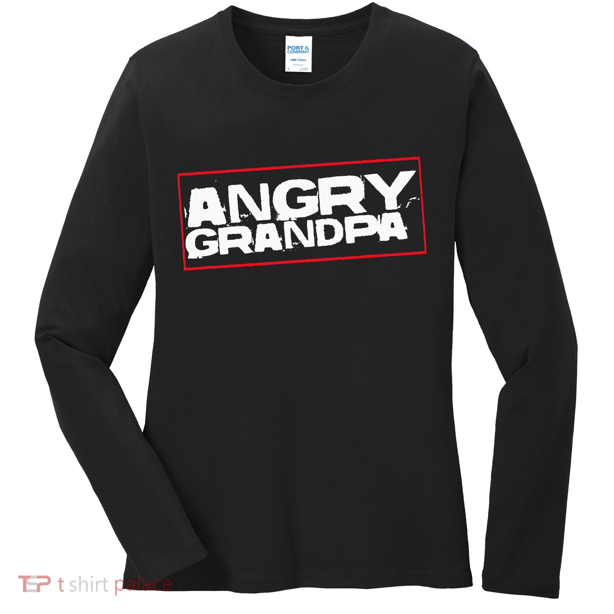 Angry Grandpa Women's Long Sleeve Shirt