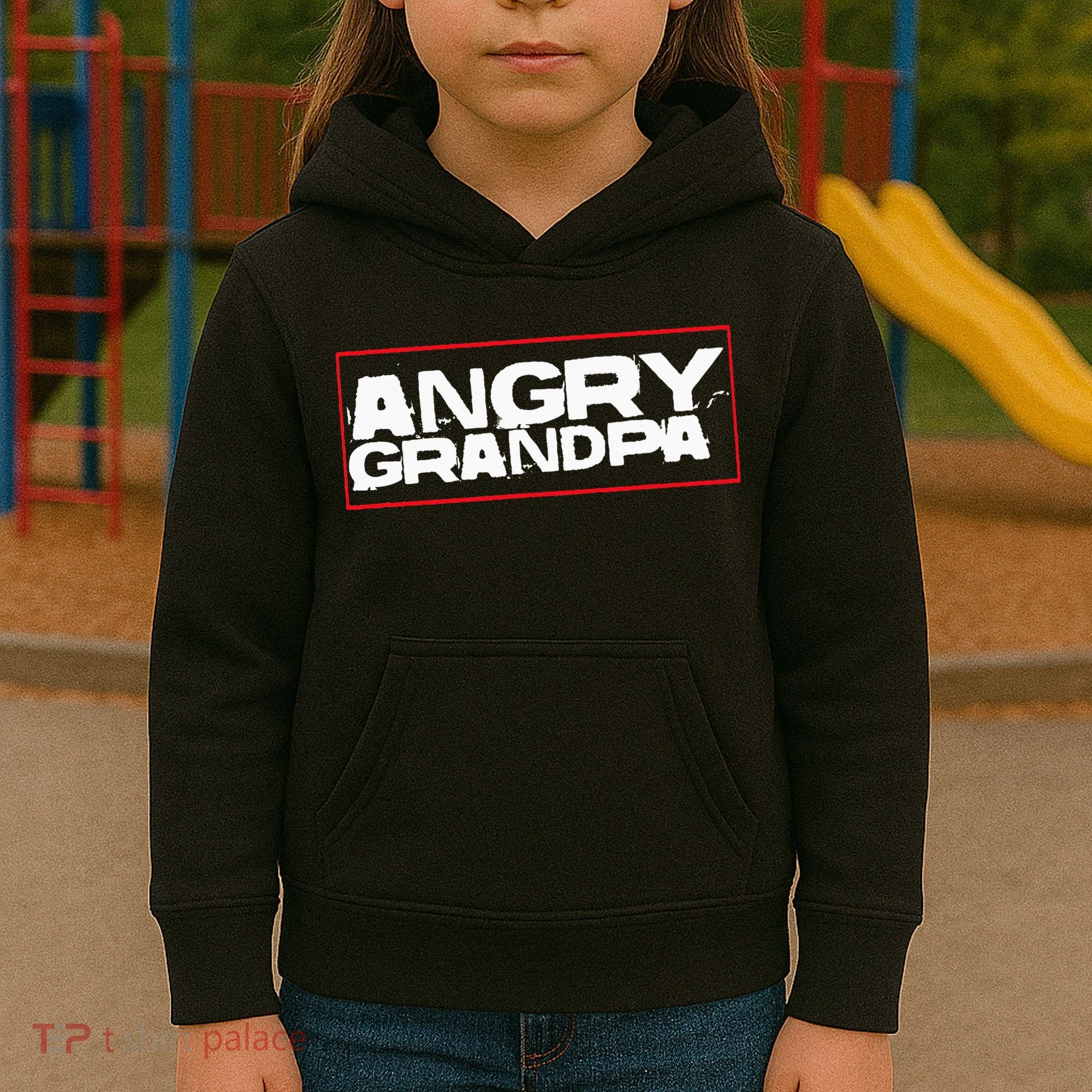 Angry Grandpa Kids Hoodie