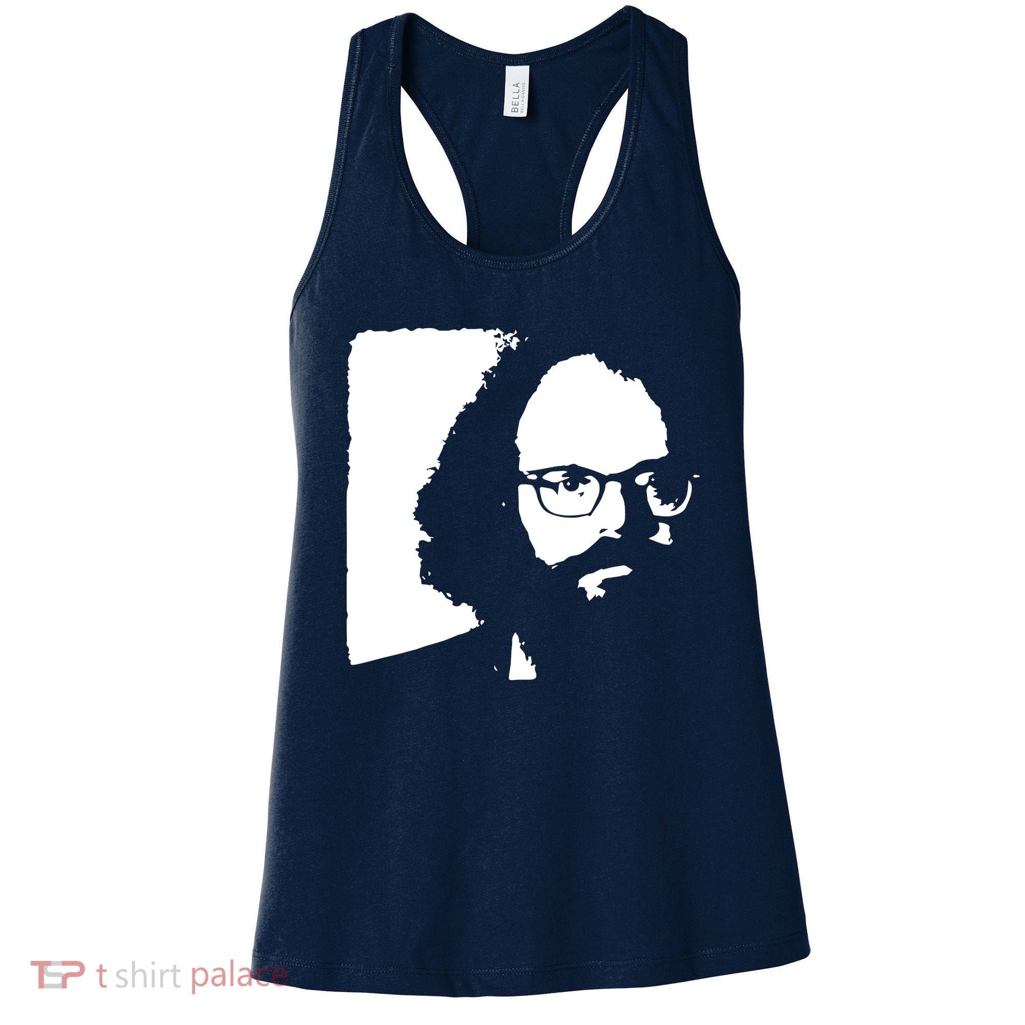 Allen Ginsberg Beat Generation Poet Poetry Women's Tank Top