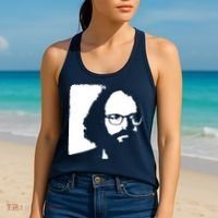 Allen Ginsberg Beat Generation Poet Poetry Women's Tank Top thumb 2