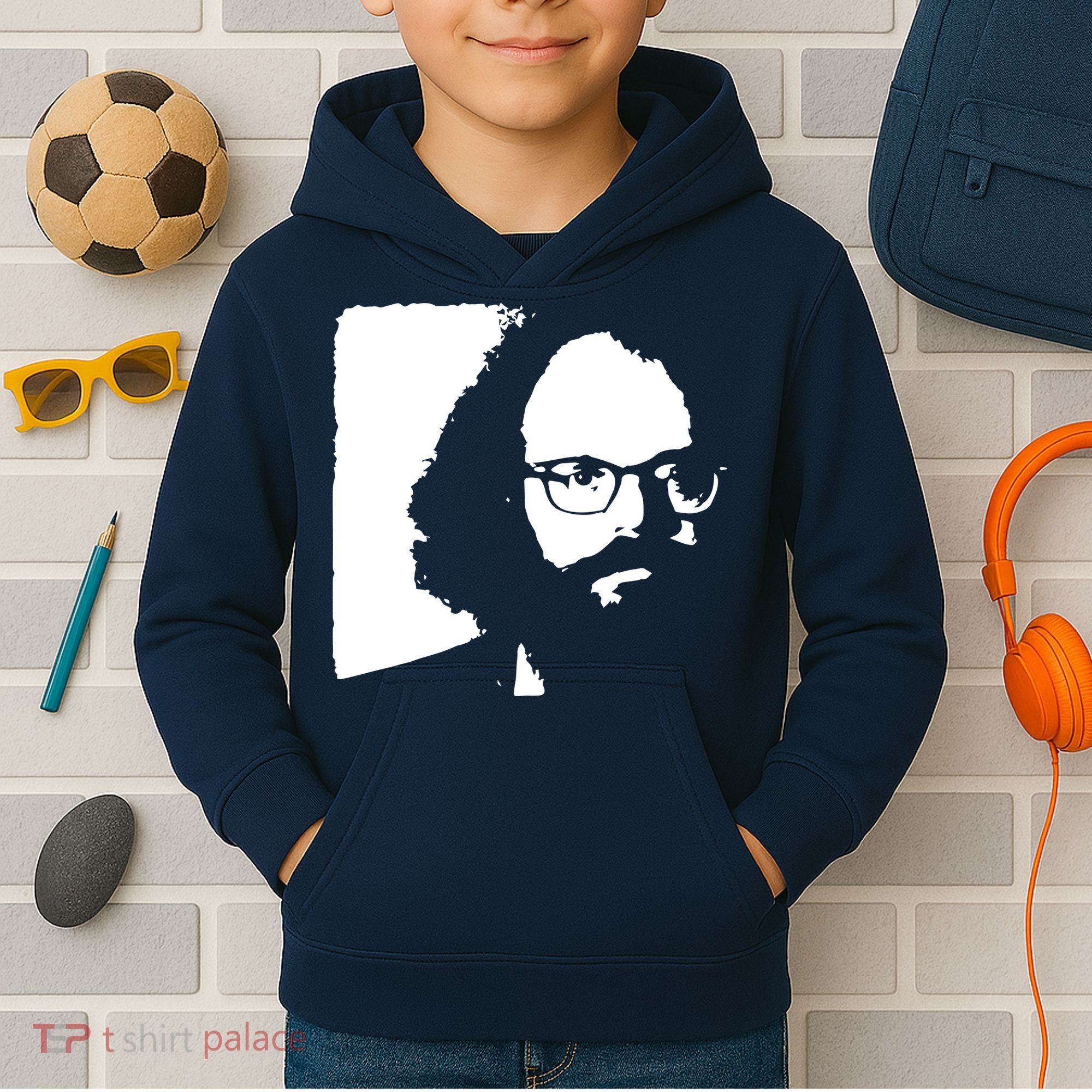 Allen Ginsberg Beat Generation Poet Poetry Kids Hoodie