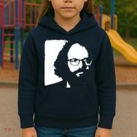 Allen Ginsberg Beat Generation Poet Poetry Kids Hoodie thumb 3