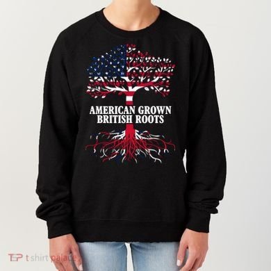 American Grown British Roots Women's Sweatshirt