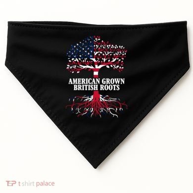 American Grown British Roots USA-Made Doggie Bandana