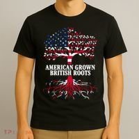 American Grown British Roots T-Shirt thumb 3