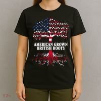 American Grown British Roots T-Shirt thumb 4