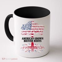 American Grown British Roots Coffee Mug thumb 0