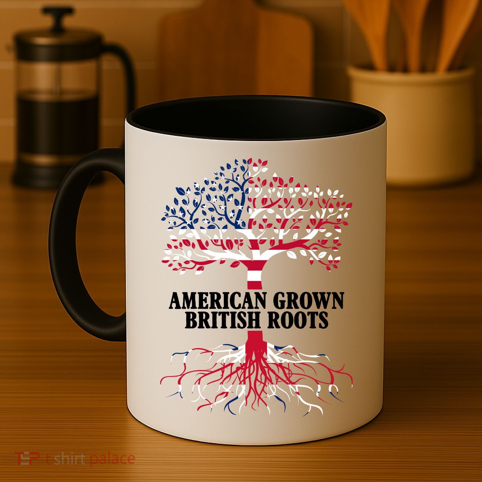 American Grown British Roots Coffee Mug