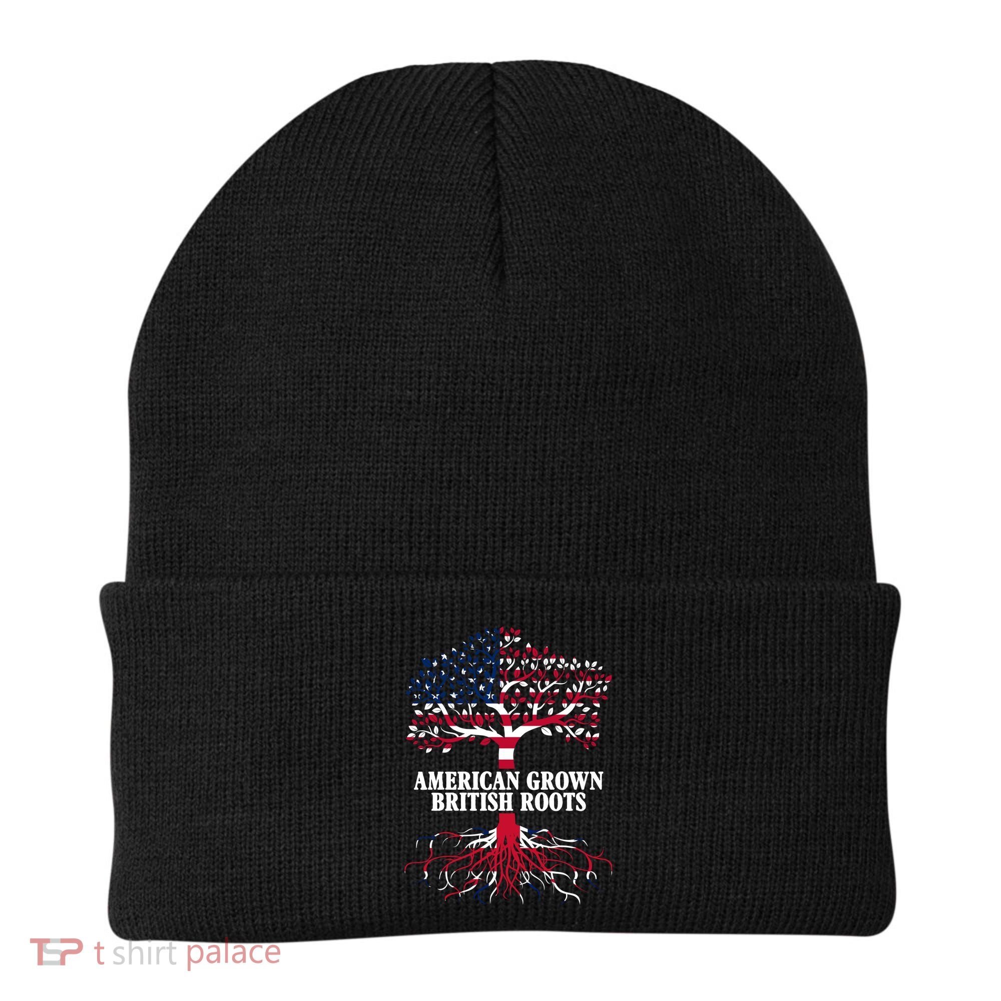 American Grown British Roots Beanie