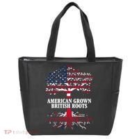 American Grown British Roots Tote Bag thumb 0