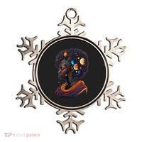 Afro Galactic Beauty Queen Pride Woman Space Black History Ornament thumb 0