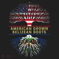 American Grown Belizean Roots America Belize Tree Flag Kids Plaid Pajama Set thumb 2