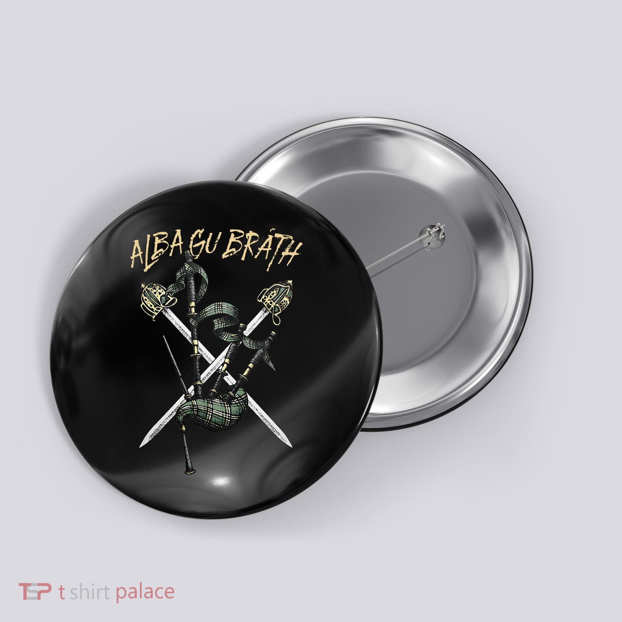 Alba Gu BráTh Scotland Forever Button