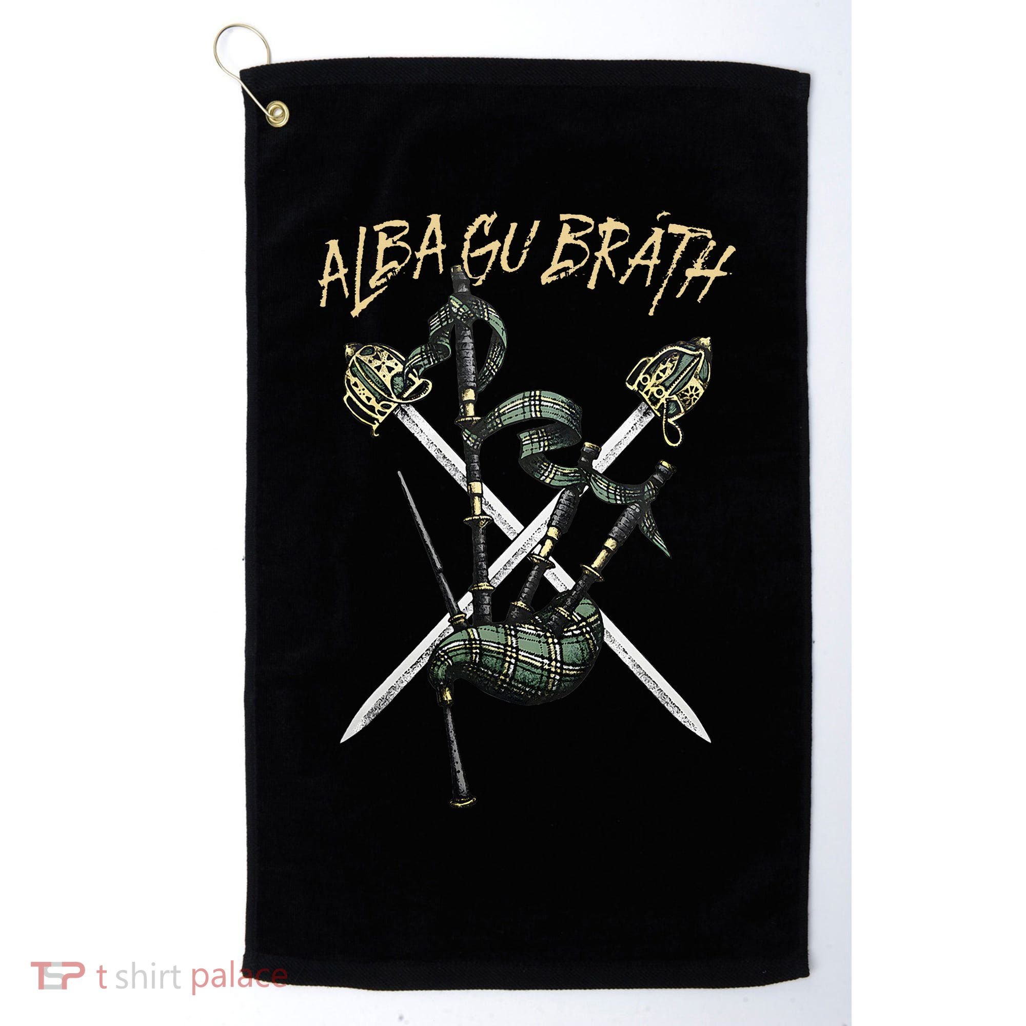 Alba Gu BráTh Scotland Forever Golf Towel