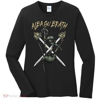 Alba Gu BráTh Scotland Forever Women's Long Sleeve Shirt