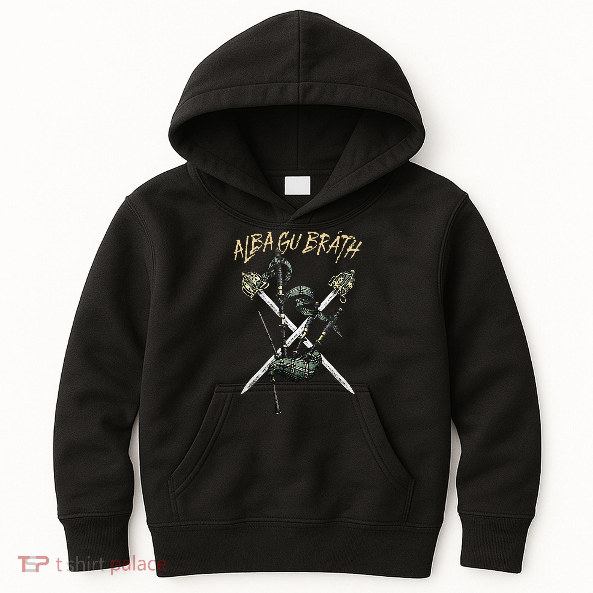 Alba Gu BráTh Scotland Forever Kids Hoodie