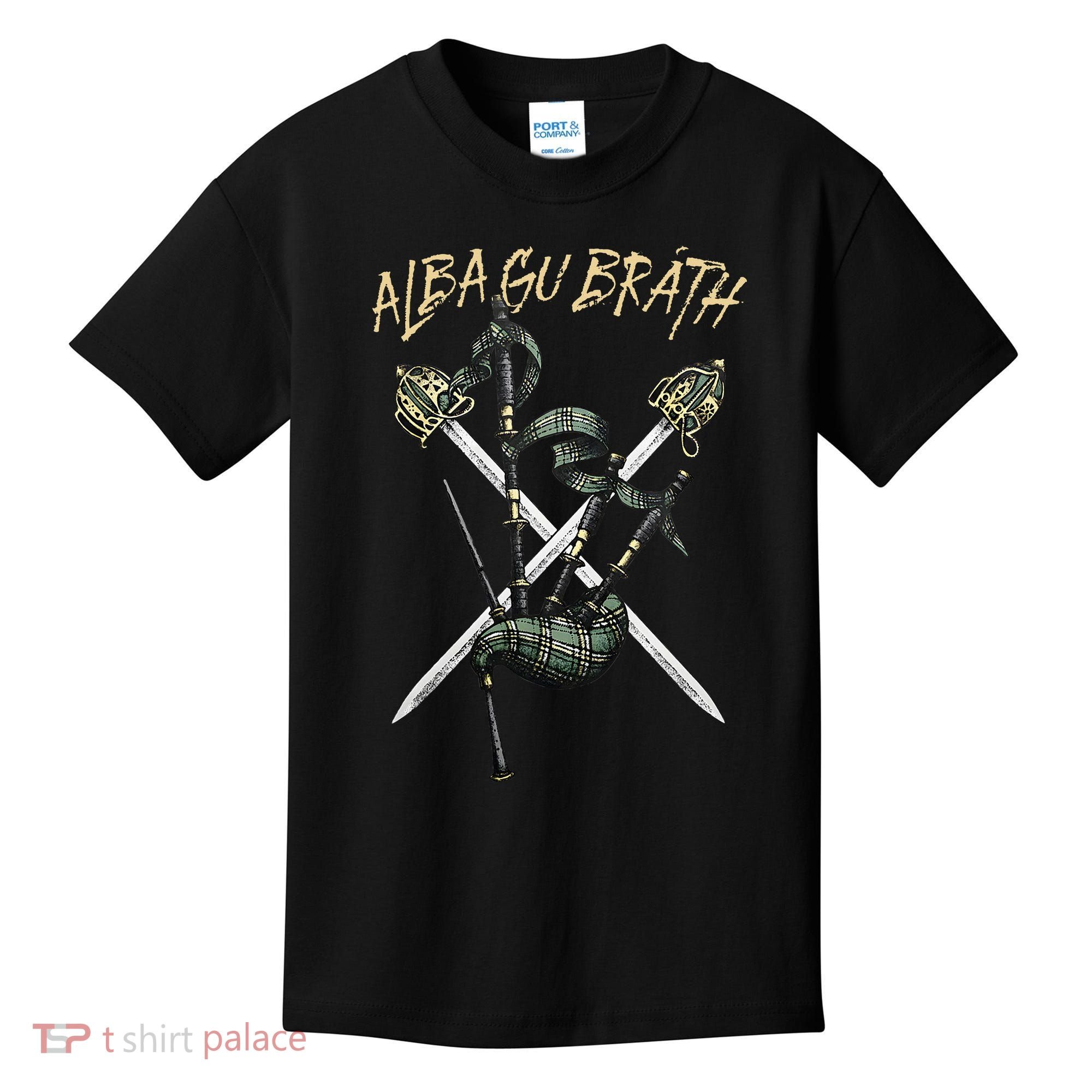 Alba Gu BráTh Scotland Forever Kids T-Shirt