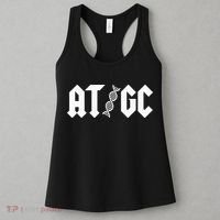 AT GC Biology DNA Strand Double Helix Teacher Pupil Student Women's Tank Top thumb 3