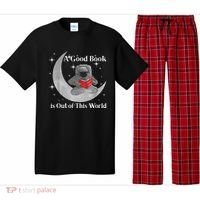 A Good Book Is Out Of This World Astronaut Pajama Set thumb 0