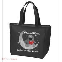 A Good Book Is Out Of This World Astronaut Tote Bag thumb 3