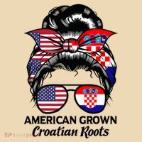 American Grown Croatian Roots Croatia Tote Bag thumb 4