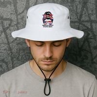 American Grown Croatian Roots Croatia Bucket Hat thumb 2