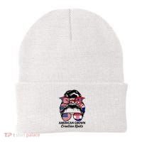 American Grown Croatian Roots Croatia Beanie thumb 0