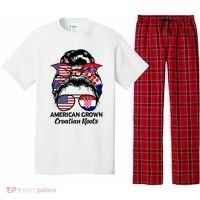 American Grown Croatian Roots Croatia Pajama Set thumb 0