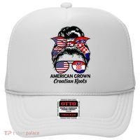 American Grown Croatian Roots Croatia Hat thumb 0