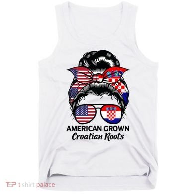 American Grown Croatian Roots Croatia Tank Top