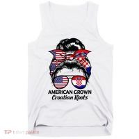American Grown Croatian Roots Croatia Tank Top thumb 0