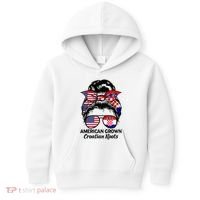 American Grown Croatian Roots Croatia Kids Hoodie thumb 0